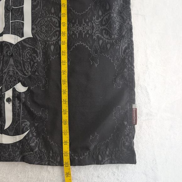 VTG 90's Snoop Dogg Hip Hop Rare Button Up Men's Shirt Size XL Streetwear - Picture 8 of 8